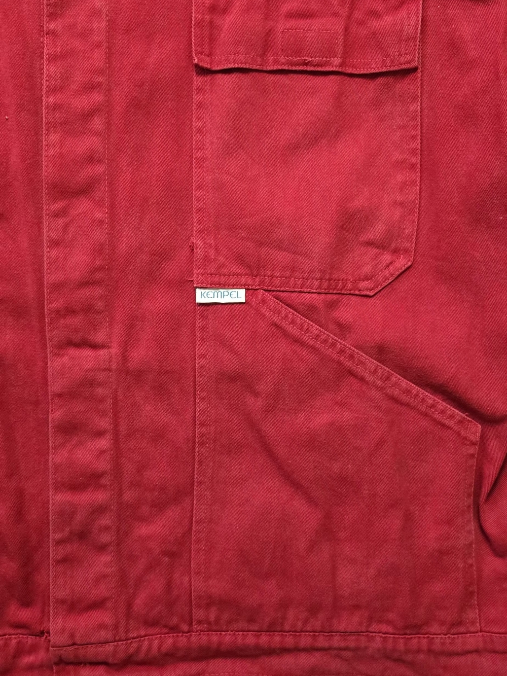 VTG 80s German Kempel Worker Jacket XL - Picture 2 of 11